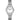 Timex Women's Easy Reader 30mm Watch Silver-Tone Case White Dial with Silver-Tone Stainless Steel Expansion Band_1