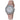 Timex Women's Easy Reader 30mm Watch Silver-Tone Case White Dial with Blush Leather Strap_1