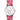 Timex Women's Peanuts Weekender Floral 38mm Watch - Pink Strap White Dial Silver-Tone Case_PinkSilverToneWhite_1