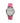 Timex Women's Weekender 31mm Watch - Silver-Tone Case Pink Fabric Strap White Dial_1