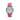 Timex Women's Weekender 31mm Watch - Silver-Tone Case Pink Fabric Strap White Dial_1