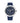 Tommy Hilfiger Men's Multifunction Quartz Watch, Stainless Steel Bracelet, Water Resistant 5 ATM, Urban Stylish Timepiece, Gift for Him, 46mm, BlueSilicone_1