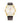 Tommy Hilfiger Men's Quartz Watch Stainless Steel Case, Leather Strap, Modern Classic Style - Gift for Him, BrownWhite_1