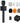 TONOR Handheld Adaptor for Interview Mic, Wireless Microphone Handle for Lavalier, Compatible with Rode, DJI and All Lav Mic, Microfono Stand with Flag Station, Foam, Rig for Vlogging, Reports, TP20, Black_1