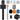 TONOR Wireless Mic Handle Compatible with DJI, RODE, Hollyland, Adjustable length Microphone Stand for ALL Lavalier Mic, Channel Flag Box, Rubber Grip, Wind Muff for Vlog, Reports, Interview, TP40, Black_1