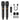 TONOR Wireless Microphone, UHF Metal Wireless Handheld Dynamic Microphone System with Rechargeable Receiver, 1/4" Output for Amplifier, PA System, Karaoke Machine, 60m, Black_Black_1
