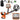 Tooomplus Metal Detector for Adults Waterproof, High Accuracy Gold Detector with LCD Display, Professional DSP Chip for Beach/Gold Hunting, 5 Modes Metal Detectors, Lightweight Design with Carry Bag_Orangeblack_1