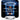 TORRAS for iPhone 15 Pro Max Case 360 Magnetic Stand O3 Fitness Series, [Fit for MagSafe] [360 Rotating Kickstand] 4X Mil-Grade Shockproof, Slim, Translucent Deep Blue_BlueTitanium_924