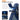 TORRAS Guardian Shockproof for iPhone 16 Pro Case, [4X Military-Grade Test Protection] Anti-Scratch DIY-Buttons Slim Thin Translucent Matte Hard Back Case for iPhone 16 Pro, Navy Blue_1092