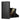 TORRO Case Compatible with Samsung Galaxy S24 Ultra 5G Premium Leather Wallet Case with Kickstand and Card Slots (Black)_AllBlack_1