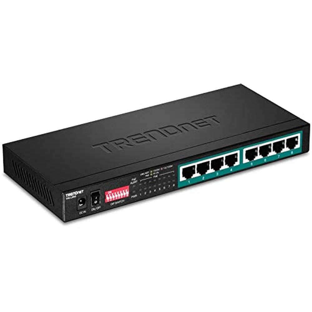 Range Poe Range Trendnet | Trendnet 8-Port Gigabit Long Range PoE Switch TPE-LG80 ...