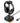 TROND Headphone Stand with USB C, Desk Gaming Headset Holder with 3 AC Outlets, 2 USB-A and 1 USB-C, Headset Stand with 5 RGB Light Modes, for Gaming Desk Accessories Gamer Boyfriend Gifts