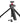 ULANZI MT-16 Extendable Mini Camera Tripod, 4 Levels Adjustment 360 Ball Head Cold Shoe Lightweight Portable Vlog Travel Selfie Stick Handle Grip Desktop Webcam Tripod for DSLR Action Camera_Black_1