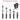 ULANZI MT-16 Extendable Mini Camera Tripod, 4 Levels Adjustment 360 Ball Head Cold Shoe Lightweight Portable Vlog Travel Selfie Stick Handle Grip Desktop Webcam Tripod for DSLR Action Camera_Black_655