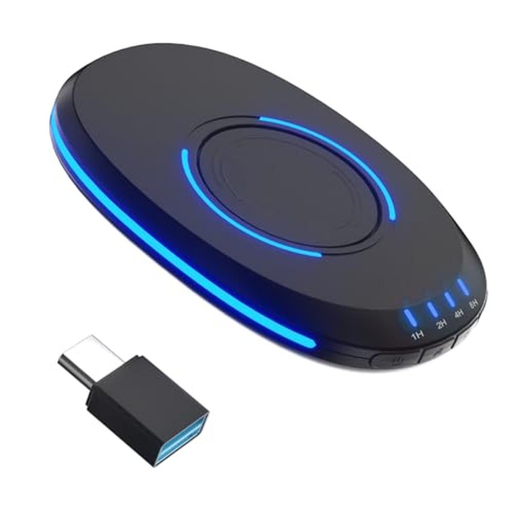 Movable Mouse Pointer Premium LED Mouse Mover Device for Laptop - Undetectable Movement with ...