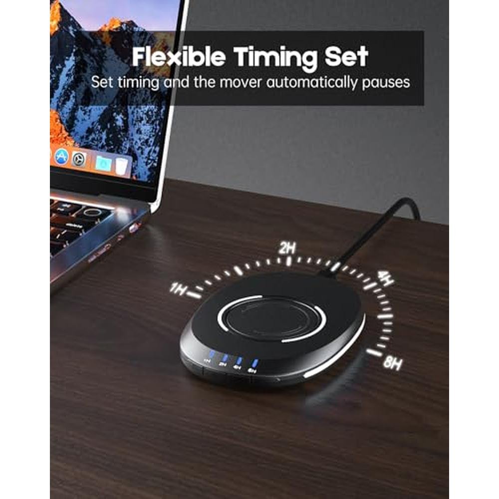 Move Mouse Device Premium LED Mouse Mover Device for Laptop - Undetectable Movement with ...