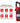 UNI-T UT201R Digital Clamp Meter 4000 Counts Multimeter Auto Range True RMS Clamp Meter DC Current Meter_Red_833