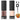[Upgraded Larger Capacity] Rechargeable Electric Salt and Pepper Grinder Set with Storage Base, ABS Pepper Mills with White LED Lights & Adjustable Coarseness, Black (2 Pack)_Black_1