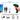 USB Wireless Barcode Scanner with Stand,Symcode Barcode Scanner Versatile 2-in-1 (2.4Ghz Wireless+USB 2.0 Wired) Rechargeable Cordless 1D Barcode Reader Handheld Bar Code Scanner_DLaser_2601