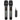 VeGue Wireless Microphone, UHF Cordless Dual Handheld Dynamic Mic Set with Rechargeable Receiver, for Karaoke Party, Voice Amplifier, PA System, Singing Machine, Church, Wedding, Meeting, 200ft (WM-2)_Black_1