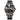 Verhux Skeleton Gold Watches for Men Automatic Luxury Diamond-Accented Mechanical Wrist Watches Business Stainless Steel Waterproof Charming Watches_GQHBlack_2116
