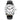 ViLoSa English Talking Watch Speaks The Time, Date or Alarm time for Elderly, Impaired Sight or Blind. White Face-Black Numbers with Stainless Expand Strap_white_1