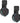 WALI Outlet Wall Mount, Holder Stand for Echo Dot 3rd Gen, Smart Home Speakers Plug Mount for Alexa with Cable Management, (AMM002-2B), 2 Pack, Black_Black_1