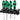 Wera 05105622001 335/350/355/6 Screwdriver set Kraftform Plus Lasertip and rack, 6 pieces_1