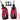 Wireless Guitar System Transmitter Receiver: UHF Cordless 164 Feet Range - 6 Channels USB-C Rechargeable Audio, 220 Rotatable Plug Design for Guitar Bass and Electric Instruments(Red)_1
