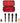 Wireless Microphone Case Compatible with JBL Wireless Two Microphone System/for JBL PartyBox Wireless Mic, Handheld Dual Mic Travel Bag for Singing or Karaoke for Receiver, Adapter, Batteries (Red)_Red_166