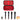 Wireless Microphone Case Compatible with JBL Wireless Two Microphone System/for JBL PartyBox Wireless Mic, Handheld Dual Mic Travel Bag for Singing or Karaoke for Receiver, Adapter, Batteries (Red)_Red_166