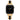 WITHit Anne Klein Fashion Chain Bracelet for Apple Watch, Secure, Adjustable, Apple Watch Replacement Band, Fits Most Wrists (42/44/45mm, Black and Gold), BlackandGold_1