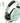 WolfLawS Wireless Gaming Headset with Noise Canceling Microphone for PS5, PC, PS4, 2.4G/Bluetooth Gaming Headphones with USB and Type-c Connector, Wired Mode for Controller (Green)