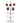 YIXWZAS Champagne Tower Cocktail Tree Stand, Wine Glass Display For Drinks, Metal Drink Tower 4 Tier - 16 Holders Champagne Tower Stand For Champagne, Cocktails, Martini, Margarita Cups at Weddings_Red_1