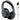 YMOO Bluetooth 5.2 Hybrid Active Noise Cancelling Headphones for Airplane Travel, Wired and Wireless ANC Headphones, 75H Playtime Over Ear Headphone, Bluetooth Headset with Mic for Adults Black_1