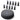 ZHUOSHENG Conference Speaker and Microphone, USB Sperakerphone with 10 AI Mics, 360 66Ft Voice Pickup, Noise Reduction and Echo Cancellation for 10 People, Compatible with Multi-Leading Platforms_Black_1